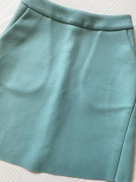 Marni - vlnená modrá sukňa, s