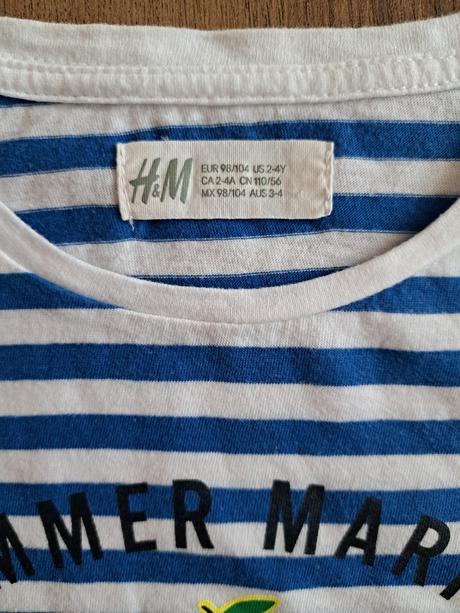 Tričko h&m, h&m,98