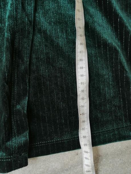 Zelené zamatové šaty reserved, vs, reserved,s