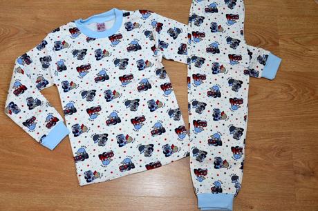 Detské bavlnené pyžamko s autíčkami, 74 - 164