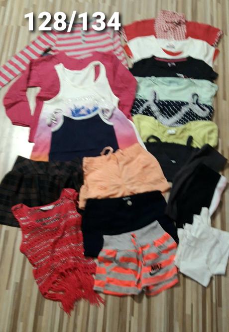 Mix 20ks.balik letne oblecenie 128/134, 122–134