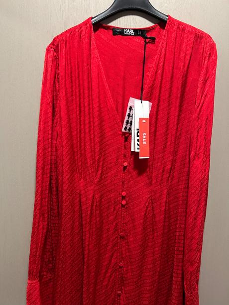 Karl lagerfeld šaty m jaquard original, m