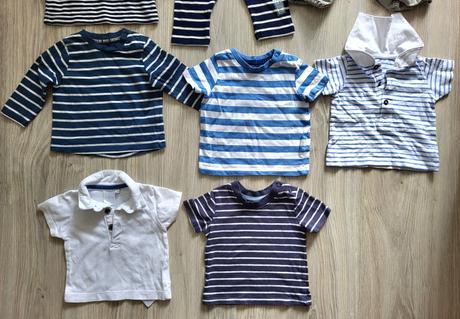 Set chlapčenského oblečenia od 0 do 3 mesiacov, 50–62