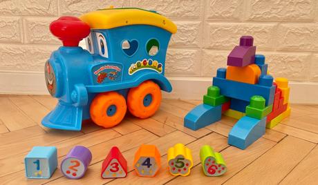 Lokomotíva vkladačka pre najmenšíchaskladačka 7eur,