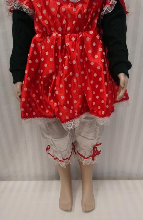 3 dielny kostým minnie mouse, fiori, 5-7r, 110-128,