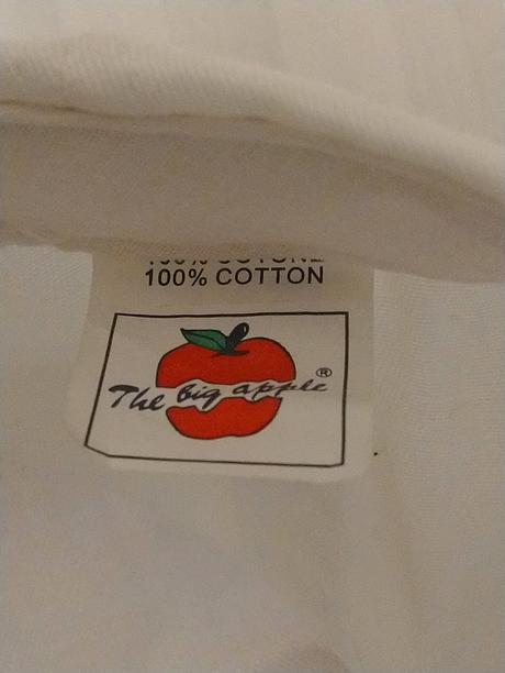 Biela šiltovka, nápis polynt č. 603, the big apple, 