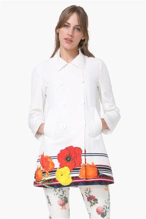 Extravagantný kabát, desigual,l / xl