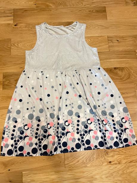 Šaty letné sivé, 46