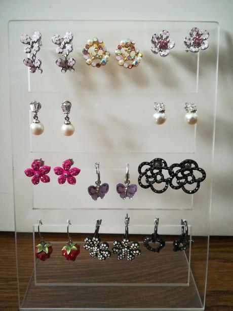 Dievčenské náušnice - kus 1 euro,