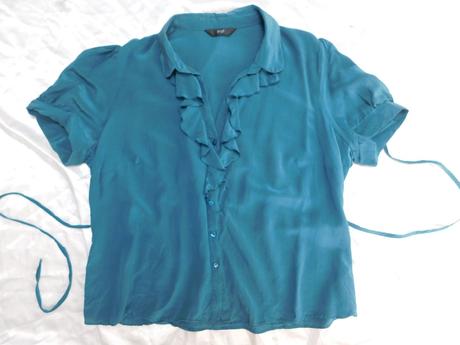Pekna hodvabna bluzka, f&f,46