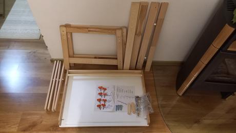 Flisat stôl, nastaviteľný, 