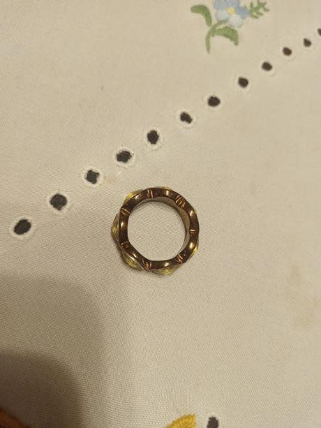 Prsteň chir. oceľ veľkosť 53, 