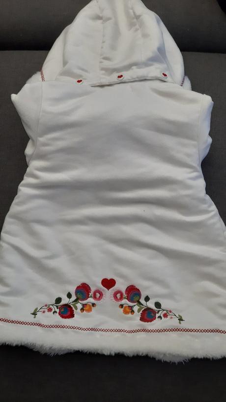 Nádherný zimný kabátik, h&m,80