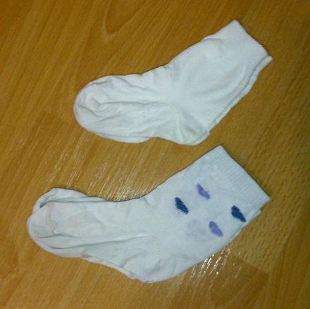 2x ponožky cena spolu, 19