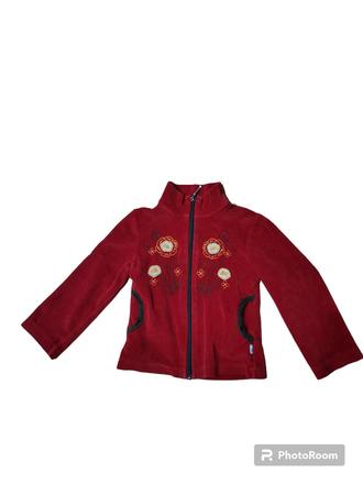 Dievčenská semišová bundička, 104