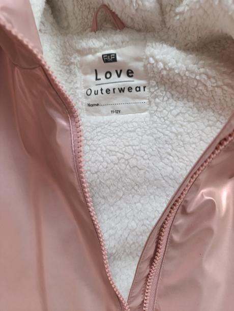 Zateplená bunda do dažďa, tesco,152