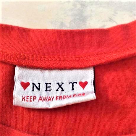 Bavlnené tričko peplum pop, next,36