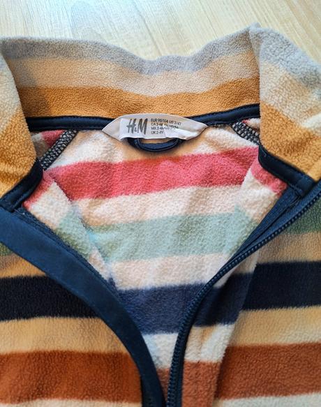 Flísová mikina, h&m,98