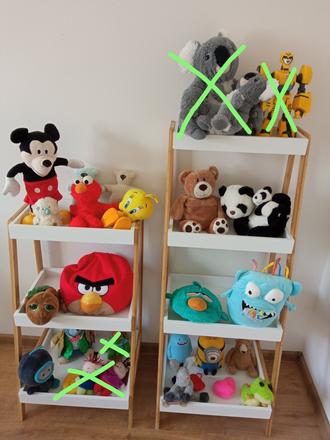 Plyšák pocoyo elmo bumblebee mickey mouse, 