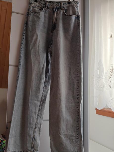 H&m moderné, štýlové, trendy dámske rifle, h&m,l