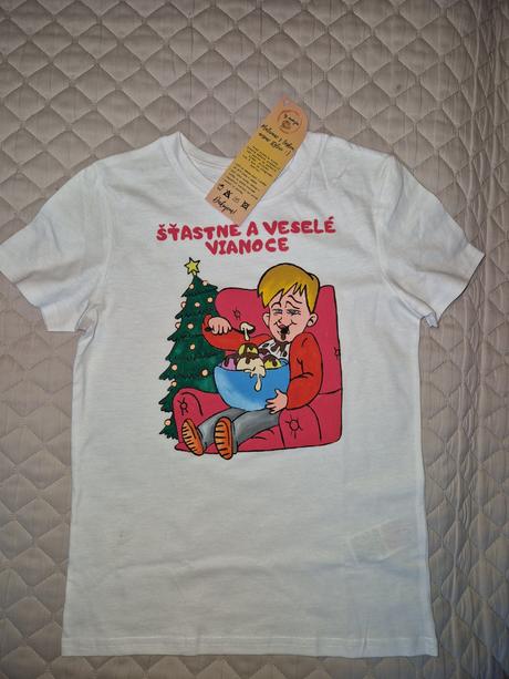 Vianočné tričko sam doma, 122 / 128