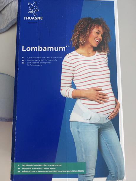 Tehotenský podporný bedrový pás lombamum, 