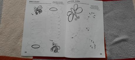 Pracovný zošit 32 strán , vek 4 - 5 rokov,