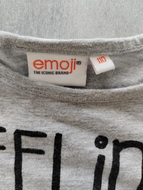Tričko emoji premieňajúce, 110