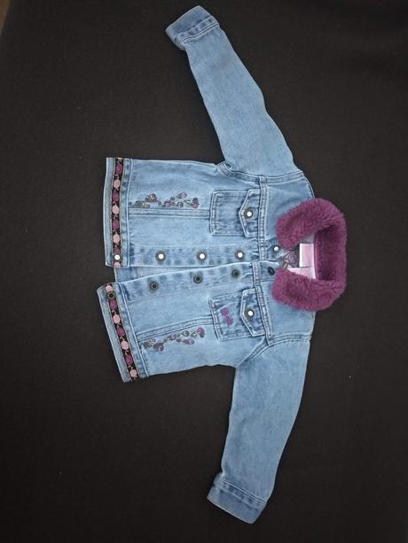 Riflová bunda barbie, barbie,98