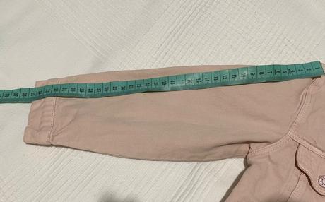 Riflová bundička, zara,110