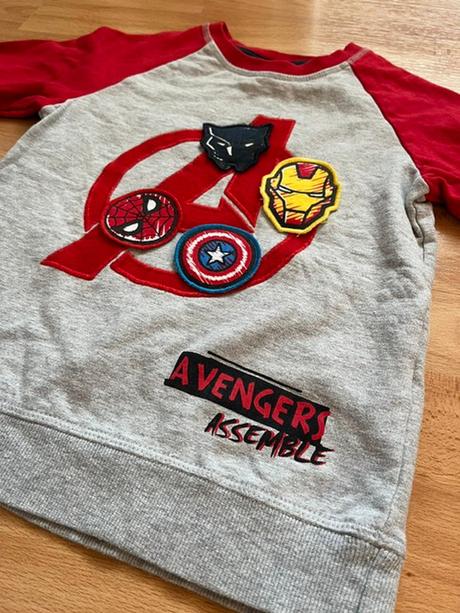 Mikina avengers - veľ.128, marvel,128