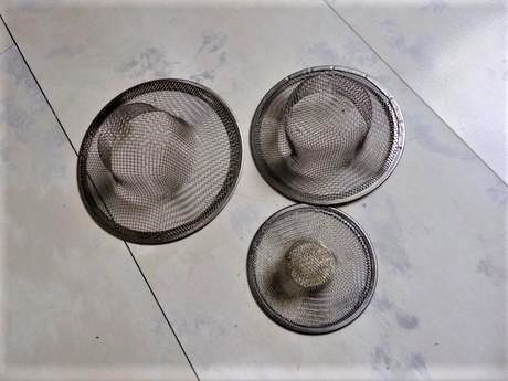 Husté mriežky na odtok / sada 3 ks,