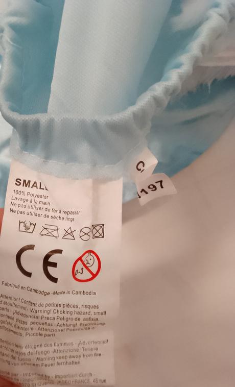 Ľadová princezná modro biele šaty, 4-7r, 104-122, 