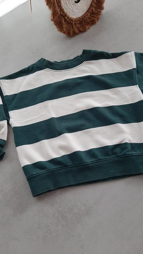 Mikina prúžkatá, h&m,98