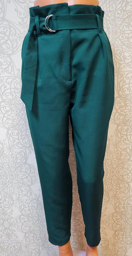 Elegantné nohavice s opaskom, 36