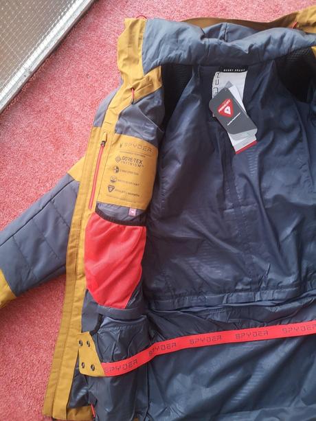 Spyder pánska gore-tex zimná bunda veľkosť m, m