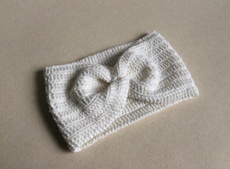 Vzorované pletené čelenky,