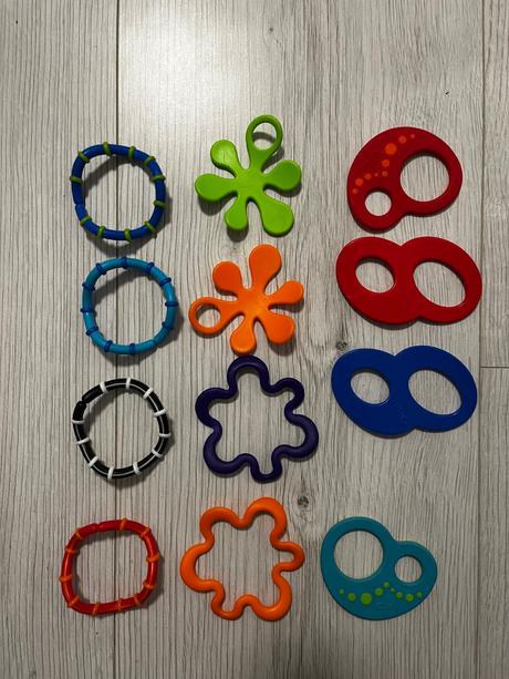 Oball hryzačka krúžky, 