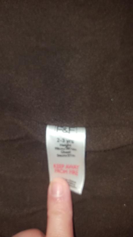 Hnedá prešívaná bunda, f&f,98