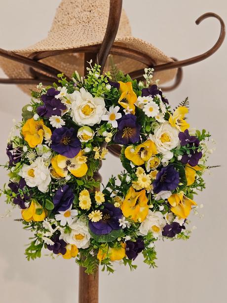 Jarný veniec na dvere, 