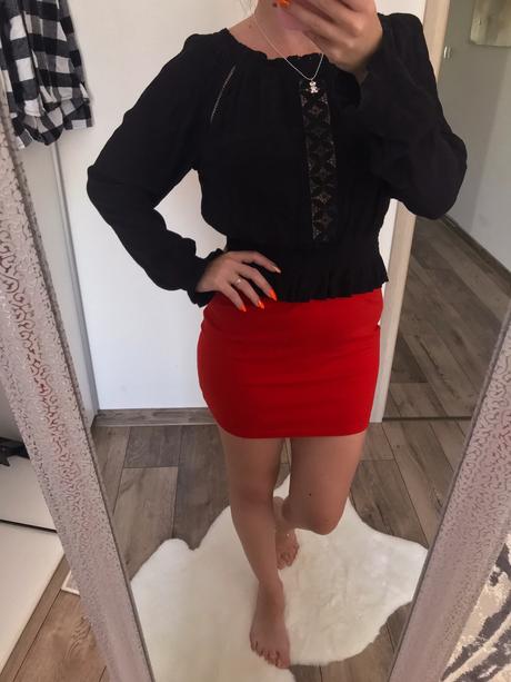 Romantická blúzka, h&m,m