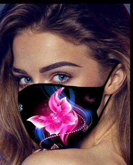 Prekrásne štýlové rúška,