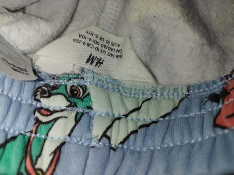 Tepláky, mickey mouse, h&m,140