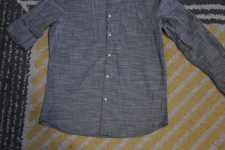 Šedá melírovaná košeľa, c&a,s