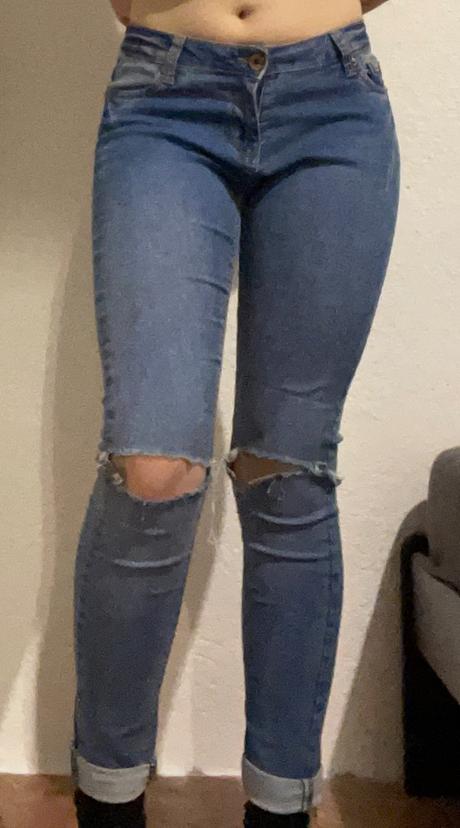 Dámske skinny rifle, 38