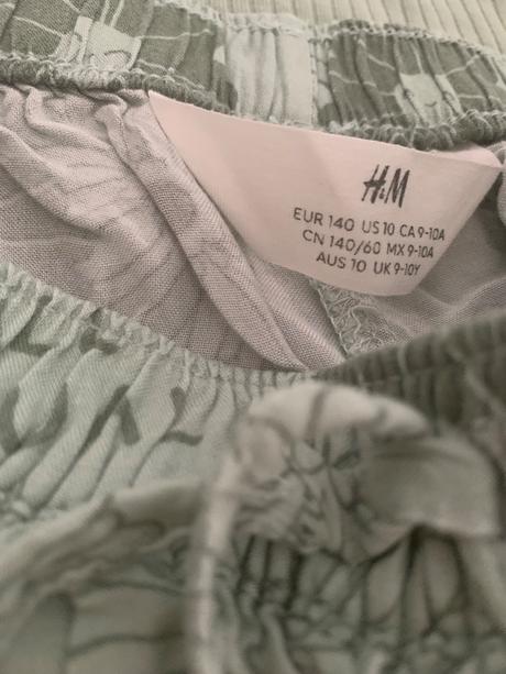 Ľahukinké nohavice na leto, h&m,140