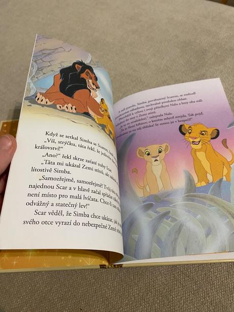 Lví král zlatá sbírka pohádek disney,