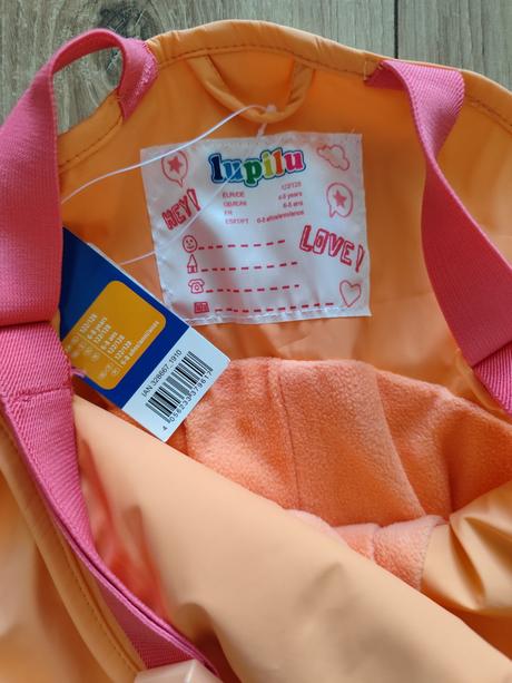 Nepremokavé nohavice, lupilu,128