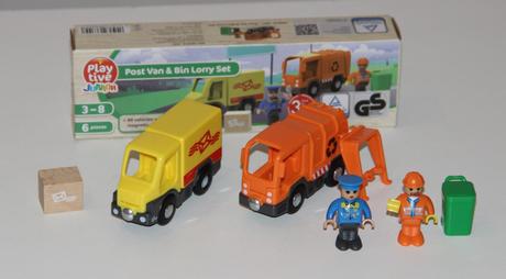 Play tive - smetiarske a poštárke autíčko, 