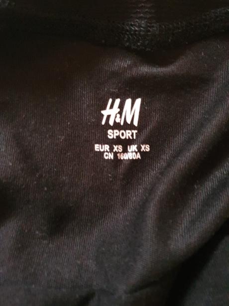 Damsky sportovy top, h&m,xs